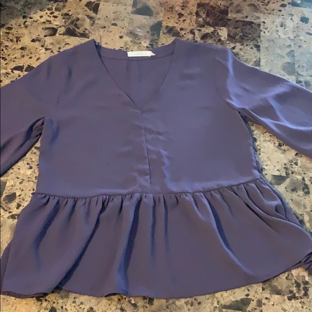 Lush purple top size xxs